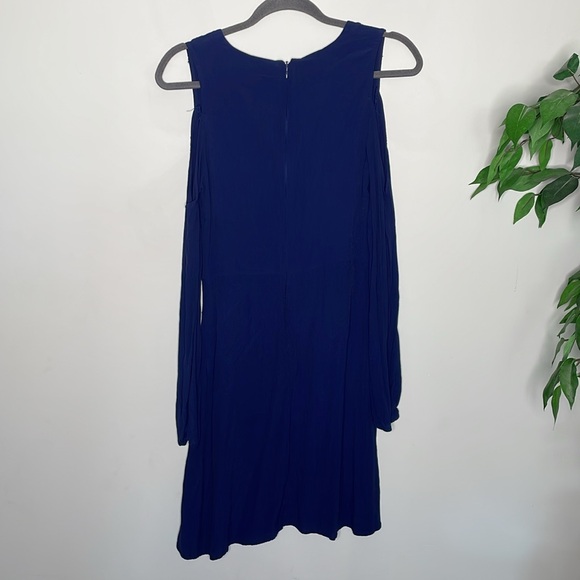 Dynamite Cold Shoulder Long Sleeve Dress - Picture 6 of 8